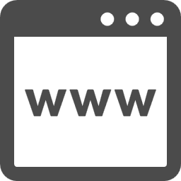 ブラウザウインドウのアイコン
